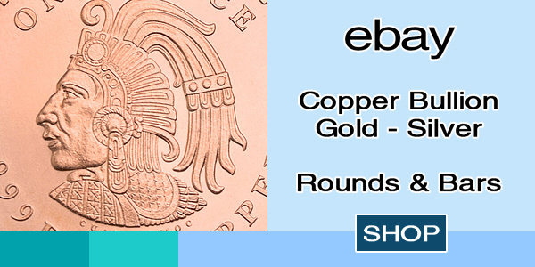 Buy copper bullion